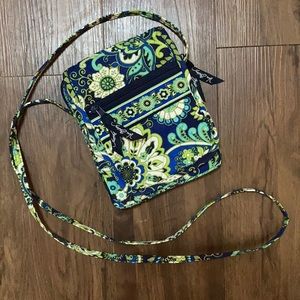 Vera Bradley Rhythm and Blues Cross Body Bag